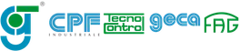 CPF Industriale, Tecno Control, geca, FAG logo